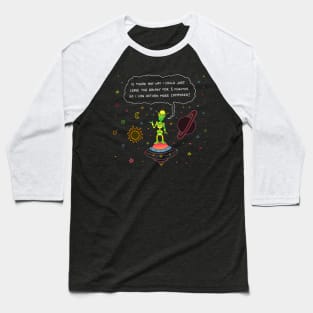 Leave the Galaxy Baseball T-Shirt